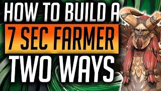 RAID: Shadow Legends | 2 Ways to build a sub 10 second Campaign farmer! Early and End games builds!