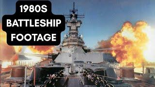 Battleship NJ in the 80s: Original Footage