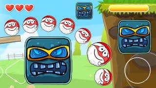 Red Ball 4 - Christmas Ball - All Levels - Normal to Superspeed Gameplay - Gameplay Volume 4