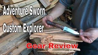 Adventure Sworn Custom Explorer Bushcraft Knife Review