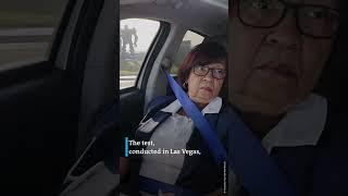 Robotaxi aces driving test