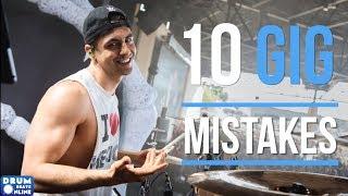 10 HUGE Mistakes Drummers Make At Gigs | Drum Beats Online