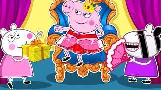 Peppa Pig Wants To Be Queen | Peppa Pig Funny Animation