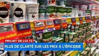 Plus de clarté sur les prix à l'épicerie