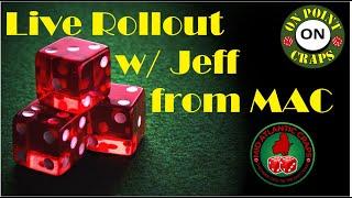 Twice the Fun- OPC (Mike) with Mid Atlantic Craps (Jeff) duel stream live roll