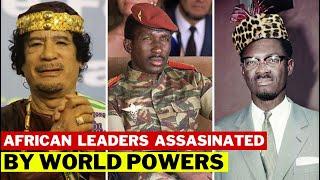 15 African Leaders That Were Assassinated By World Powers