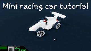 Plane crazy mini racing car tutorial (roblox)