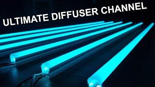 NO HOTSPOTS - Best Diffuser Channel  - LED Light Strip Diffuser