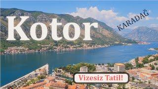 KARADAĞ (MONTENEGRO) - Kotor'da Vizesiz Tatil