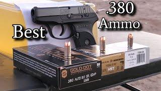 .380 auto (Speer Gold Dot VS Federal HST *micro* VS Underwood Xtreme Defender) Ballistics Gel Test