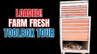 Farm Fresh Barn Find Toolbox Tour Tool Haul : Estate Sale Tool Box Reveal