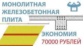 КАК ПРАВИЛЬНО СДЕЛАТЬ ПЕРЕКРЫТИЕ ДОМА. МОНОЛИТНАЯ ЖЕЛЕЗОБЕТОННАЯ ПЛИТА ПЕРЕКРЫТИЯ.
