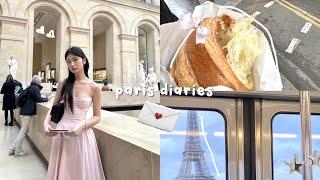 PARIS diaries : visiting eiffel tower, the louvre, escargot, cafe and pastries, versailles, spring