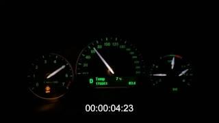 Saab 9-3 2.0t 2008 (stock), 0-100 km/h