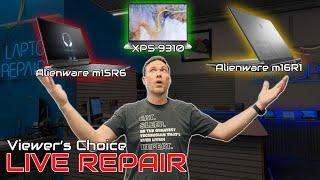 Viewer's Choice Live Repair- You Choose Which Laptop I Repair