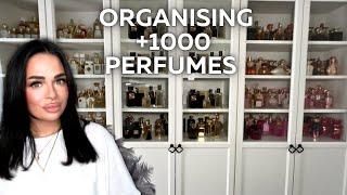 MASSIVE +1000 PERFUME COLLECTION INVENTORY! 🫣 BTS REORGANISING MY PERFUMES PART 1 | Paulina&Perfumes