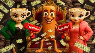 Tung Tung Tung Sahur & Sigma Ballerina Cappuccina | funny horror animation