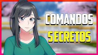 COMANDOS SECRETOS DO YANDERE SIMULATOR! 