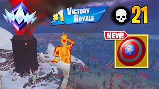 High Kill Solo Ranked Win Gameplay (Fortnite Chapter 5 Season 4)