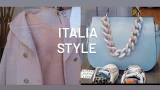 Italia.Vetrine. Italia style. Moda.