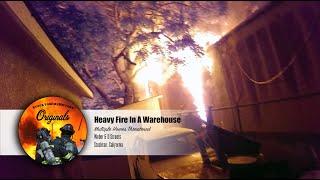 Heavy Fire In A Warehouse • Multiple Homes Threatened • Weber & D • Stockton, CA