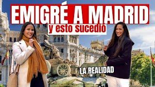 LA REALIDAD DE  EMIGRAR A MADRID -  ESPAÑA