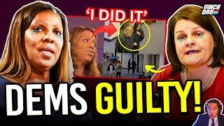 Letitia James ADMITS GUILT as SHOCKING New Video Evidence Emerges on Indicted Dem Official