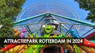 Pretpark in aanbouw: rondleiding Attractiepark Rotterdam (september 2024)