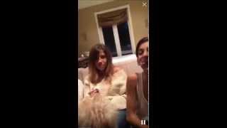 Jennette McCurdy Periscope - Chubby Bunny Challenge