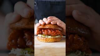 EASY Korean Fried Chicken Sandwich