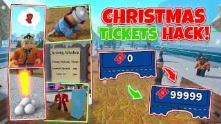 FASTEST WAY TO EARN BLOXBURG CHRISTMAS TICKETS! *Every Method* (Roblox)