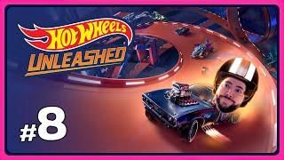 FELIIPERAMA JOGANDO HOT WHEELS UNLEASHED: CORRIDAS EMOCIONANTES! #8 | Lives do feliiperama