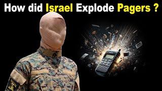 How did Israel manage to explode Hezbollah's pagers - Pagers Attack