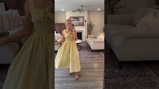 Amber Dress Try- On