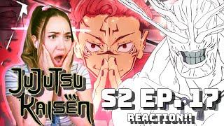 SUKUNA vs MAHORAGA!! JUJUTSU KAISEN S2 Episode 17 REACTION