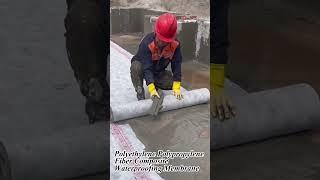 Polyethylene Polypropylene Fiber Composite Waterproofing Membrane