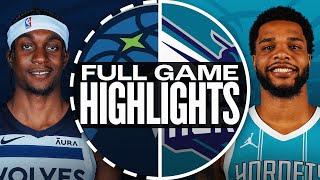 Game Recap: Timberwolves 125, Hornets 110