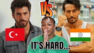 Indian actors vs Turkish actors | Which country has the most handsome actors ? | *french reaction* 