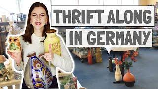 I Scored SO MUCH West Germany Pottery! Thrift with me in Germany!