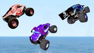 Monster Jam | Monster Trucks | Insane Monster Jam Truck Crashes, Freestyle & Racing Compilation #80