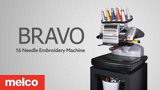 BRAVO Embroidery Machine Overview 1