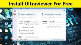 download and install UltraViewer