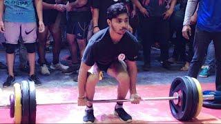 150kg Deadlift at 60 kg body weight ||Mr. North India Deadlift championship 2017||Himanshu sharma||