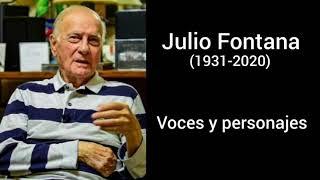 Julio Fontana  - Voces y personajes