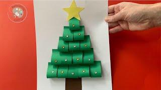 3D Christmas Tree Crafts for Kids | Easy Kids Christmas Craft | Christmas Crafts