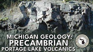 Michigan Geology | Precambrian | Portage Lake Volcanics