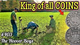 King of all SILVER Coins FOUND Metal Detecting (RARE!!!!!!)