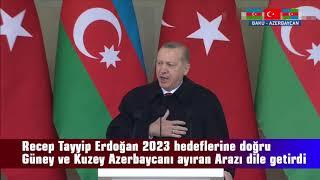 Erdoğan: ARAZI AYIRDILAR...