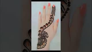 simple and easy mehndi designs for girls|unique henna design for hands