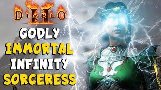 Godly Immortal Infinity Sorceress Build Guide for Diablo 2 Resurrected / D2R